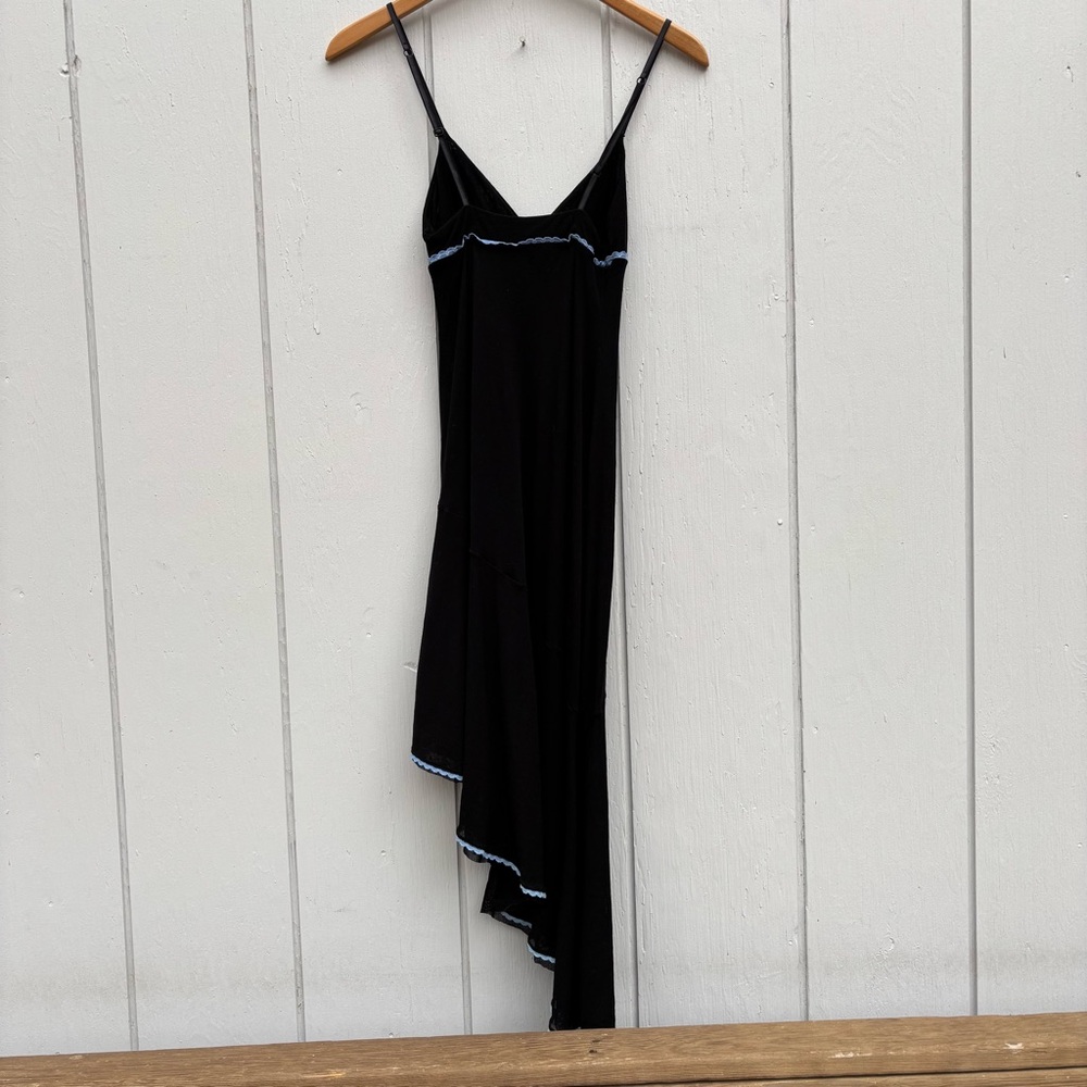 Cosabella Black Mesh Gown - Picture 6 of 8